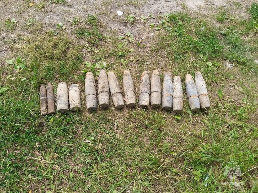 В районе села Верхопенье Ивнянского района обнаружены взрывоопасные предметы